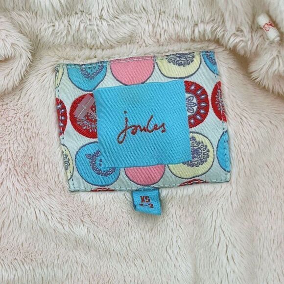 Girls' Joules Outerwear Vest Size XS 2-3 Years Red Cozy Fur Soft - Picture 4 of 5